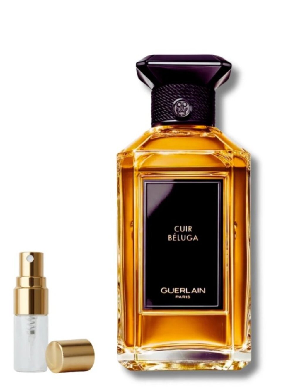 2 ML Sample CUIR BELUGA Guerlain Perfume EDP Travel Spray